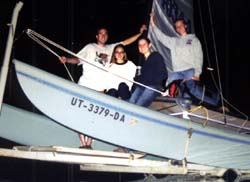 Cabana No 1's maiden voyage begins after dark