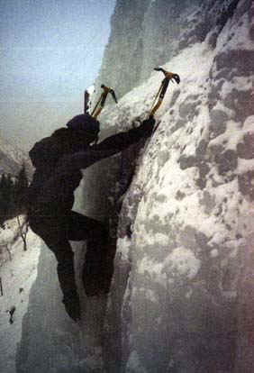 ice climbing - lana