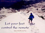 Let Your Feet Control the Remote